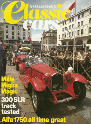 THOROUGHBRED & CLASSIC CARS 1984 AUG - 300SLR, ABARTH
